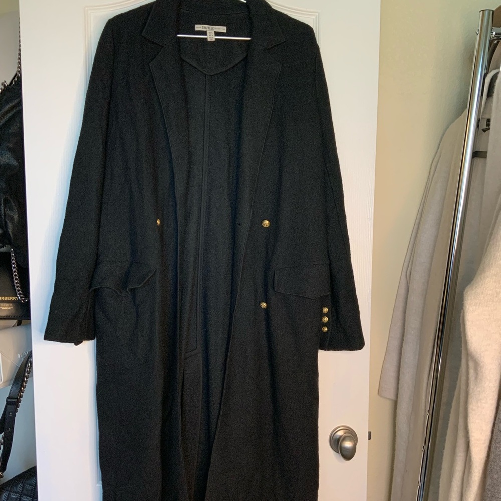 ZARA Trafaluc collection longline blazer coat size M